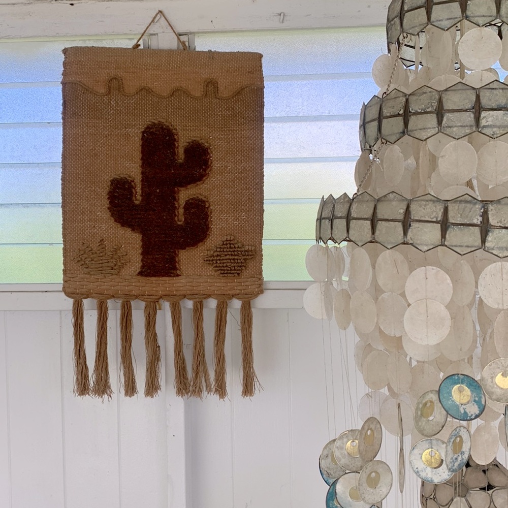 2 for $10 // I.C.A. 1986 cactus Wall Hanging